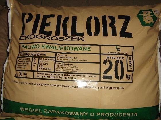Oryginalny Pieklorz Ekogroszek