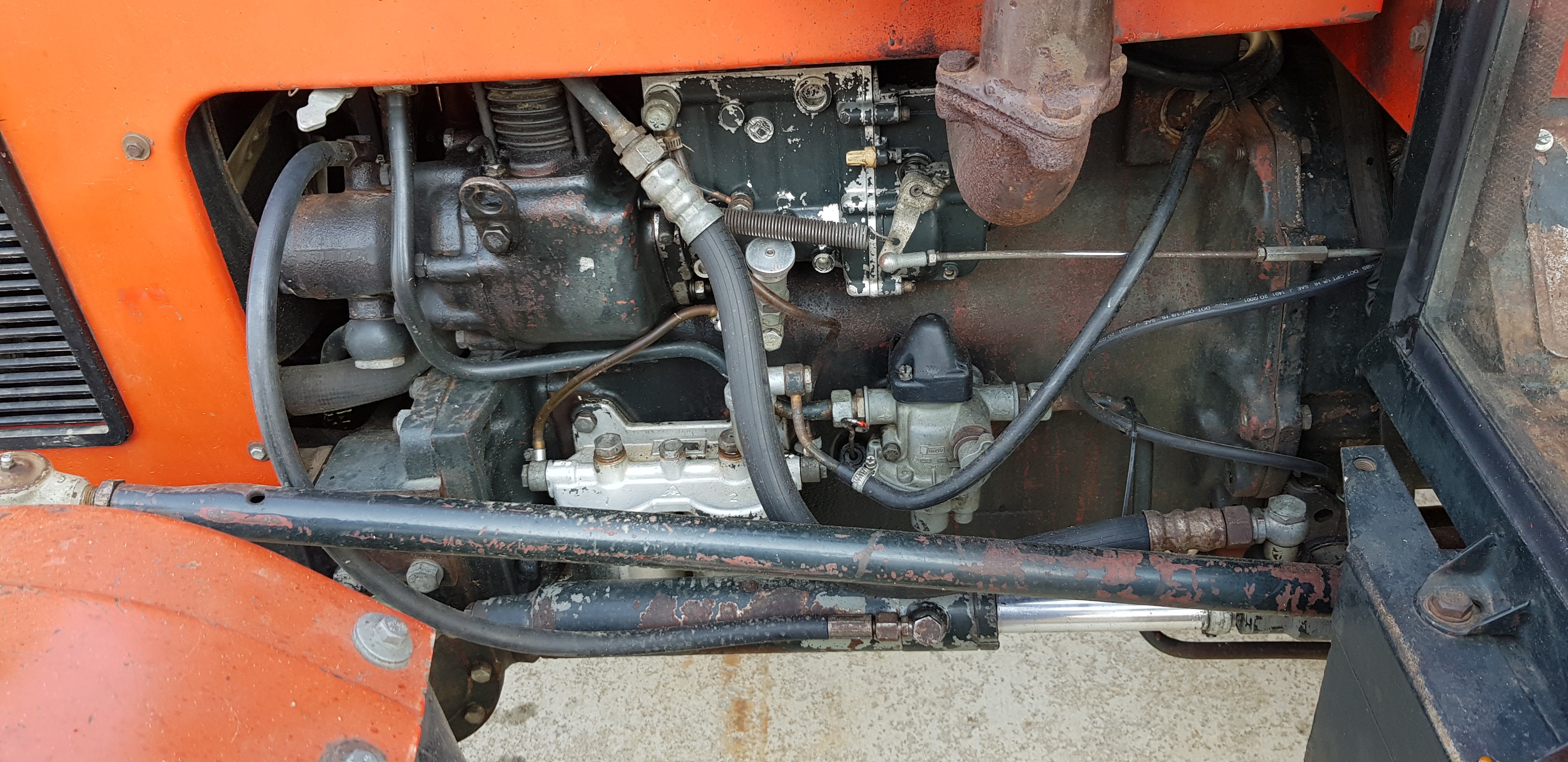 Zetor  7245 z tuzem — zdjęcie 3