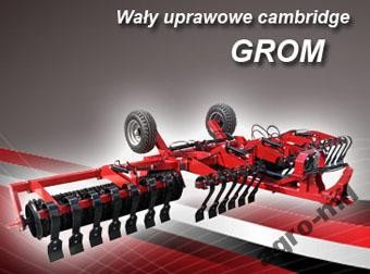Wały uprawowe Wał uprawowy cambridge Grom Agro-Factory — zdjęcie 1