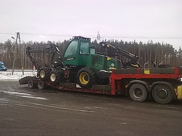 Transport Harwester Timberjack Forwarder — zdjęcie 4