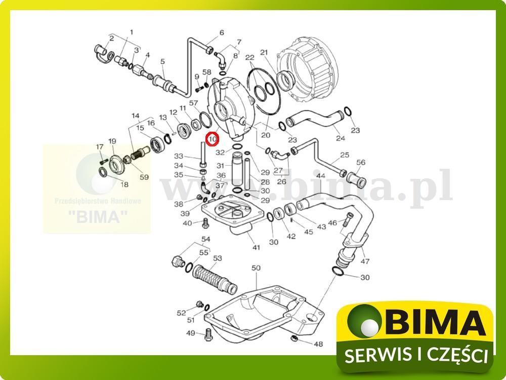 Obudowa sprzęgła mokrego Massey Ferguson 6260,3050,3060 — zdjęcie 3
