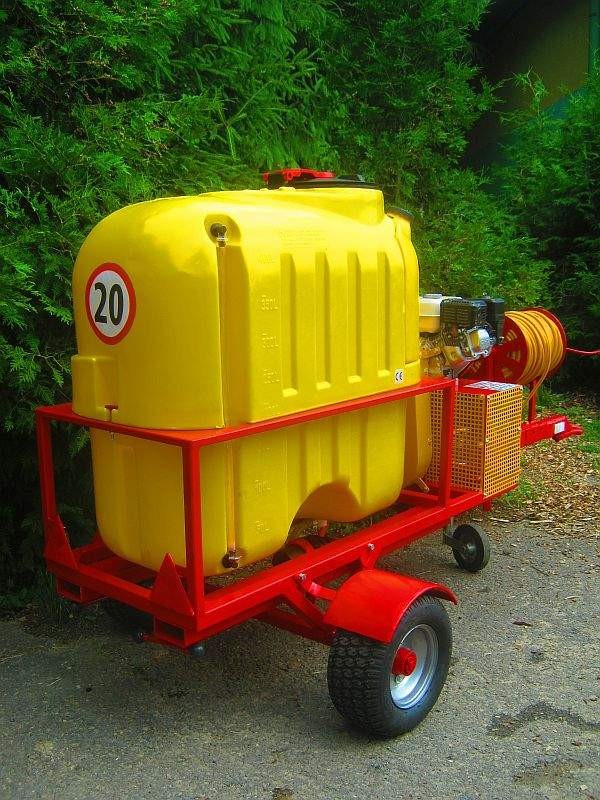 Opryskiwacz  do wózków widłowych ładowarek kołowych, 400L, 6,5 kM,  — zdjęcie 5