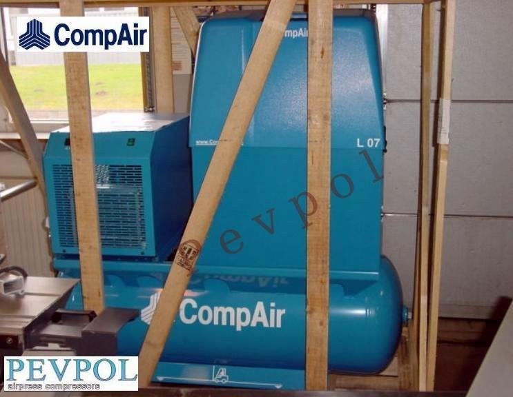 CompAir L07, Kompresor, Sprężarka Śrubowa 7,5 kW