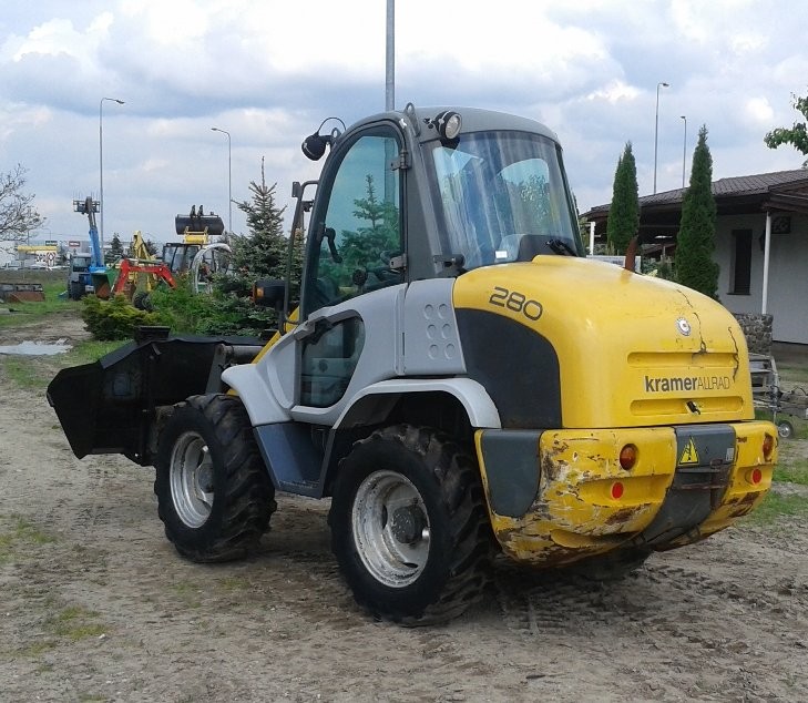 KRAMER ALLRAD 280 ŁADOWARKA WEIDEMANN GWARANCJA — zdjęcie 3