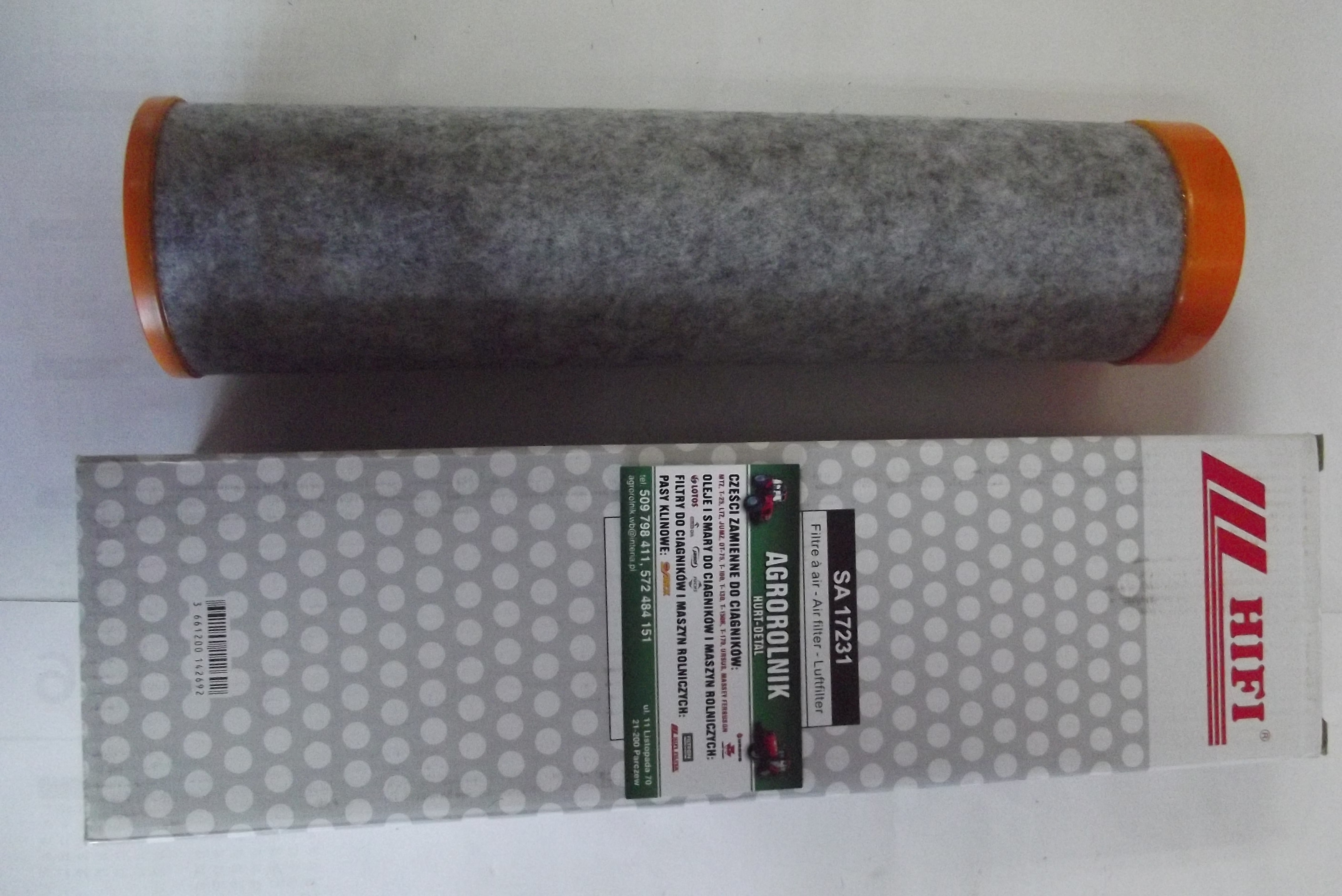 Filtr powietrza SA 17231,CASE,STEYR.   — zdjęcie 1