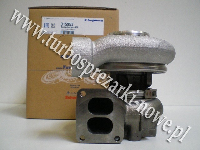 Volvo Penta - Turbosprężarka SCHWITZER 9.6 315953 /  315928 /  3826904