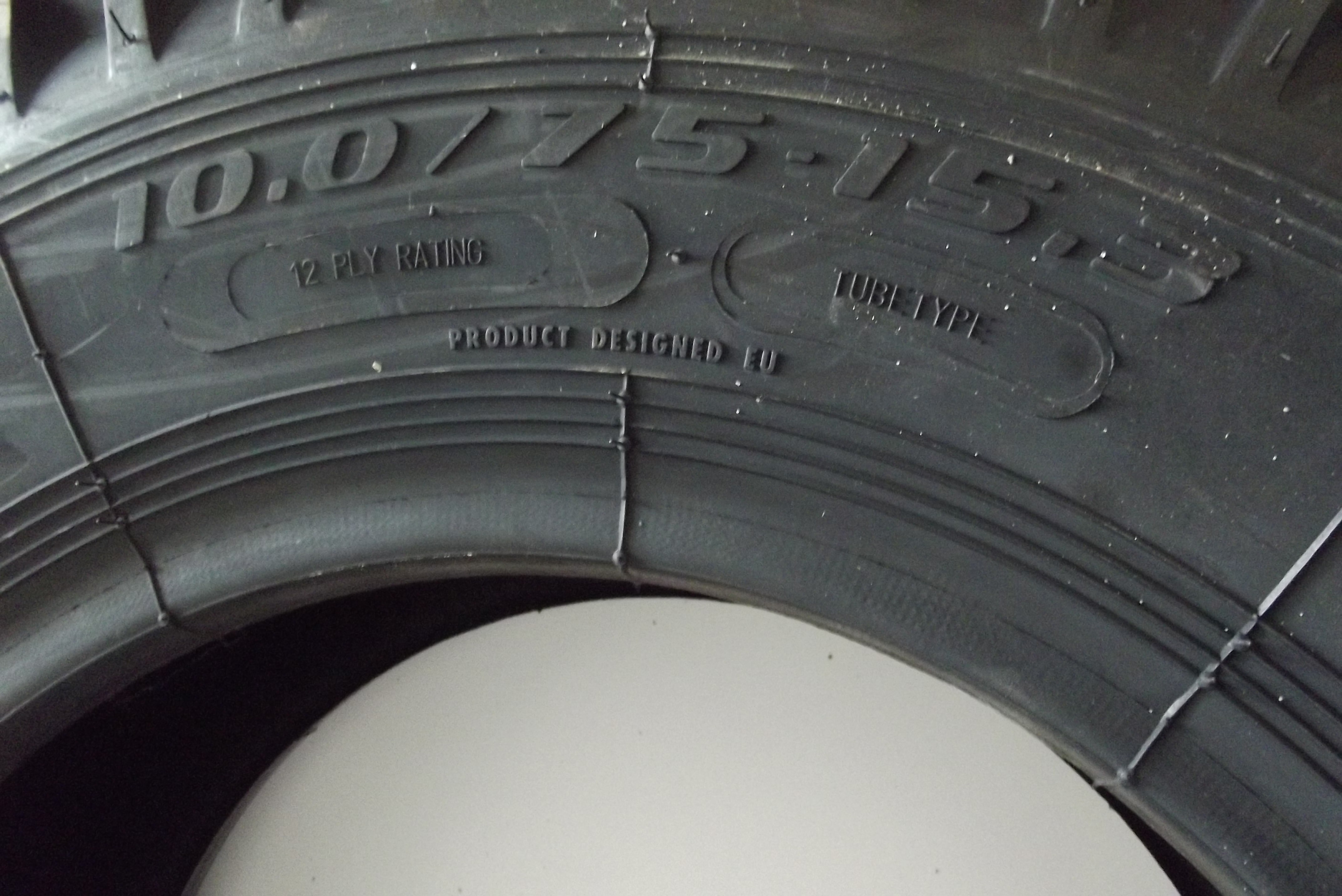 Opona przyczepy rolniczej 10/75 x 15,3 12PR — zdjęcie 3