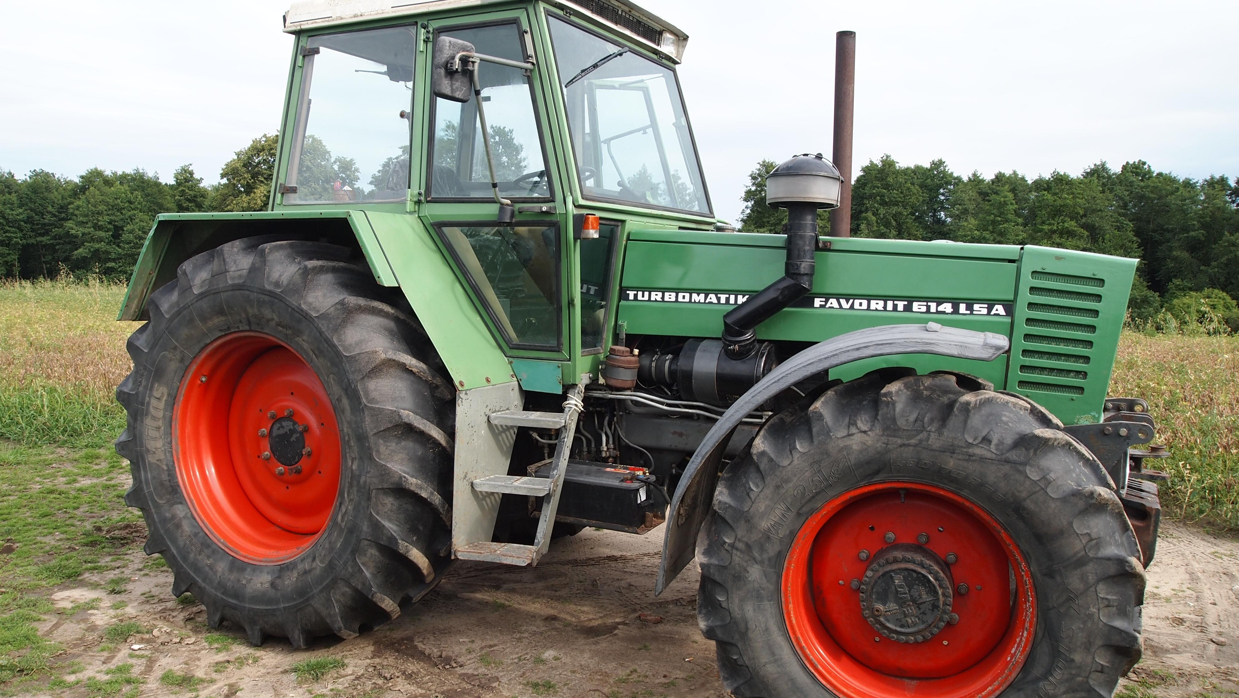 CIĄGNIK FENDT FAVORIT 614 LSA — zdjęcie 1