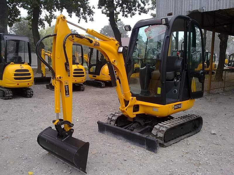 JCB 8018 - 2008 rok - minikoparka — zdjęcie 1