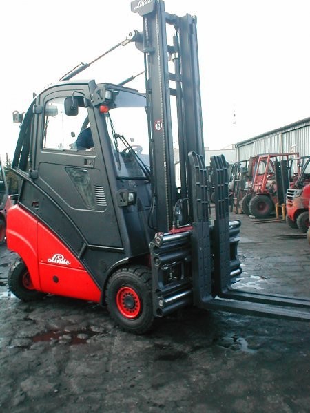 LINDE H35T-03 z paletyzerem