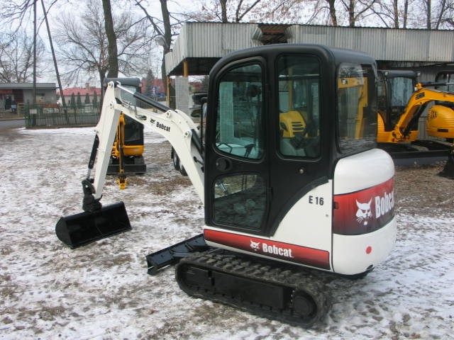 Mini koparki Bobcat E16 - 2012, 2013 — zdjęcie 2