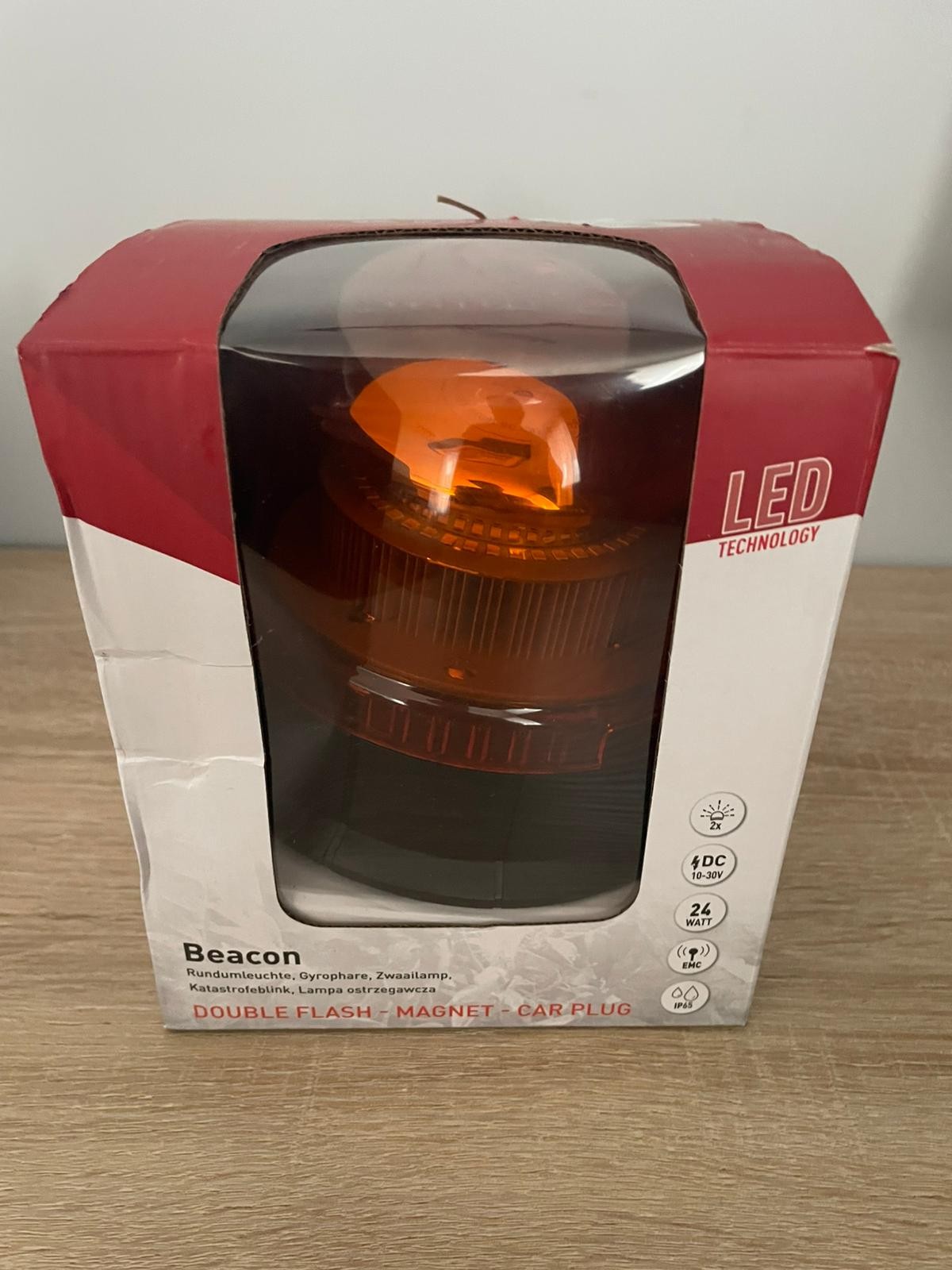 Lampa błyskowa LED 24W 12/24V Kramp LA20022 — zdjęcie 3