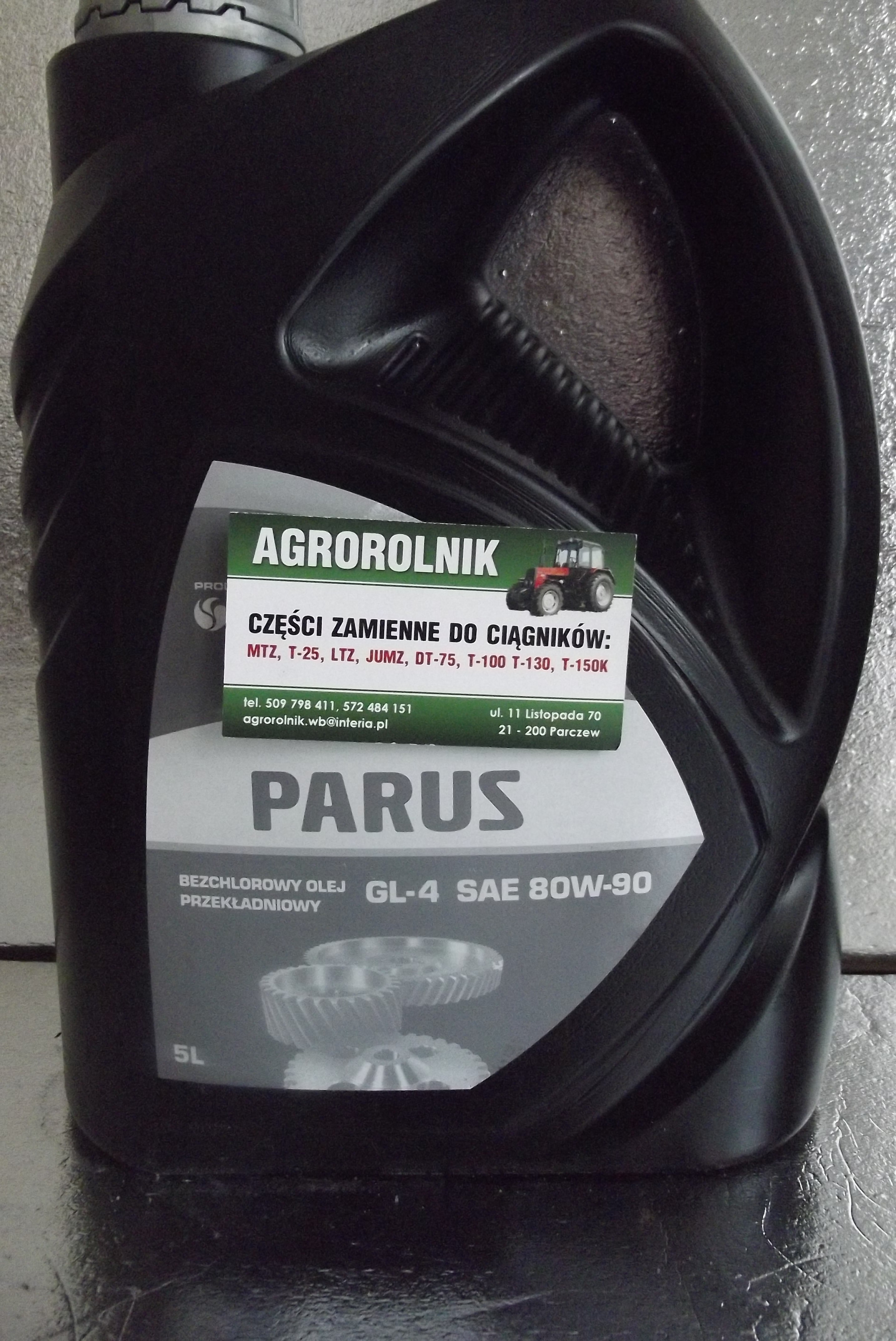 Olej przekładniowy Parus GL-4 5l Lotos — zdjęcie 1