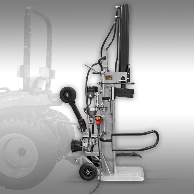 Łuparka hydrauliczna o nacisku 30T. Napęd  z WOM lub silnika 5500W — zdjęcie 5