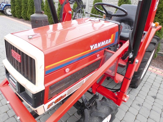 Yanmar F 16 4x4 16KM + ładowacz czołowy tur łyżka krokodyl — zdjęcie 2