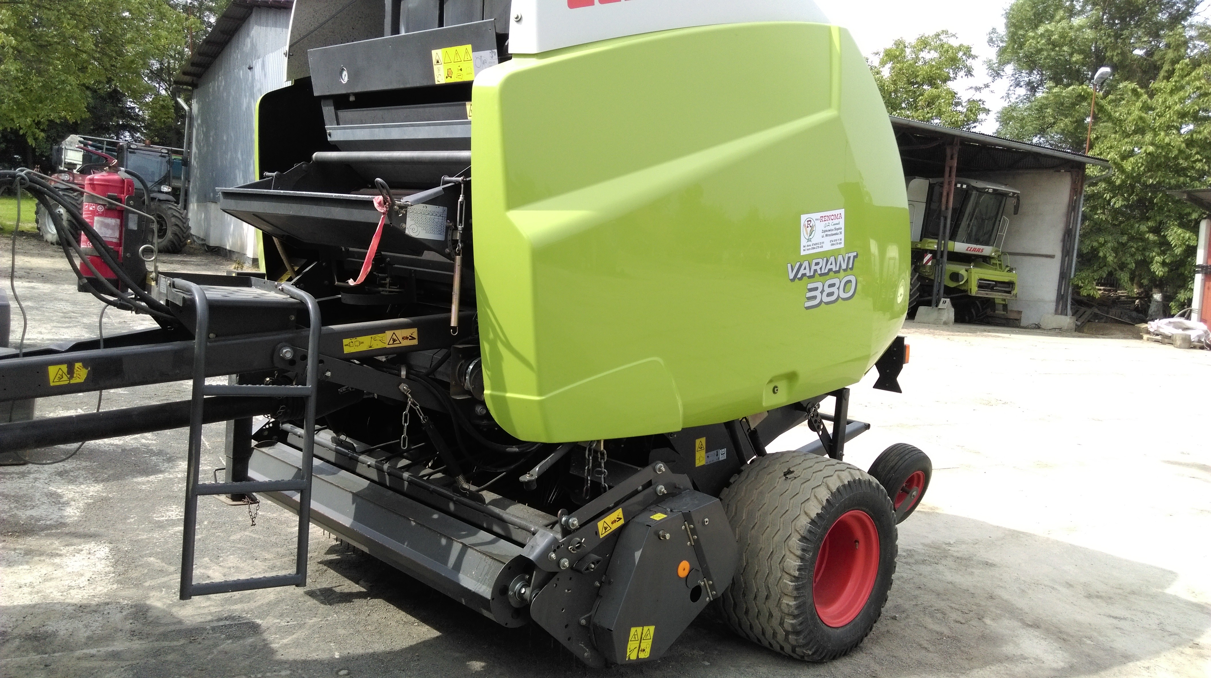 Prasa Claas variant 380 RC