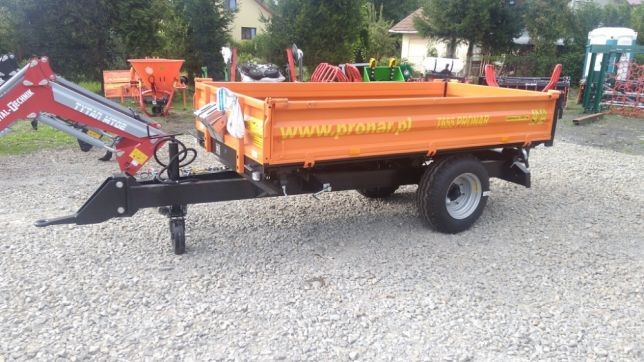Przyczepa PRONAR T655 jednoosiowa 2t komunalna Promocja — zdjęcie 2