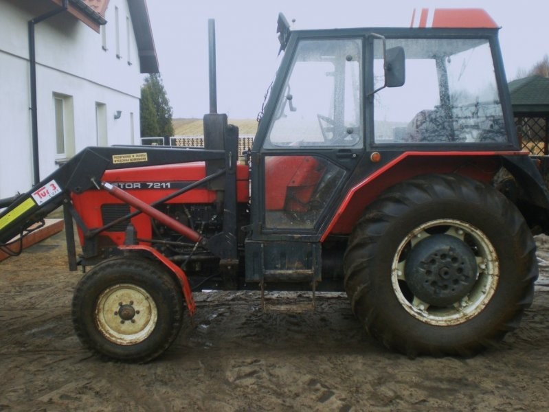 Zetor 7211 z turem PIERWSZY WŁAŚCICIEL — zdjęcie 2