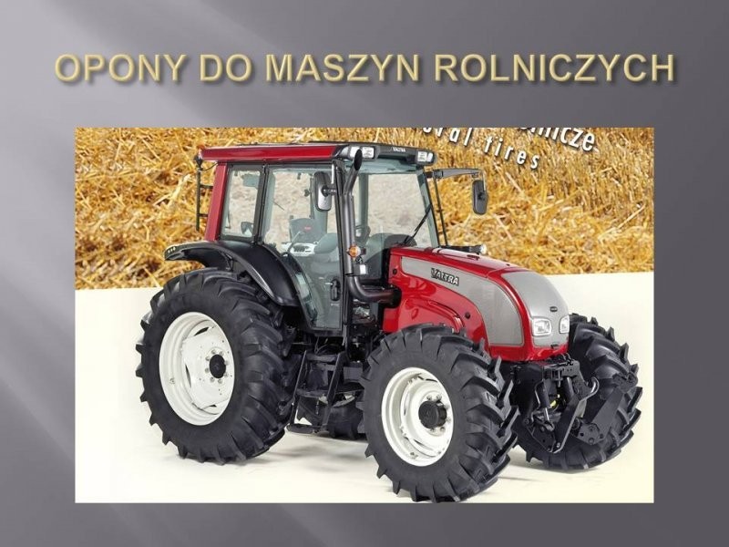 OPONY DO CIĄGNIKÓW — zdjęcie 2