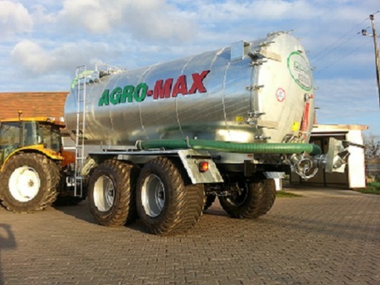 Beczkowóz wóz asenizacyjny tandem agro-max  — zdjęcie 3