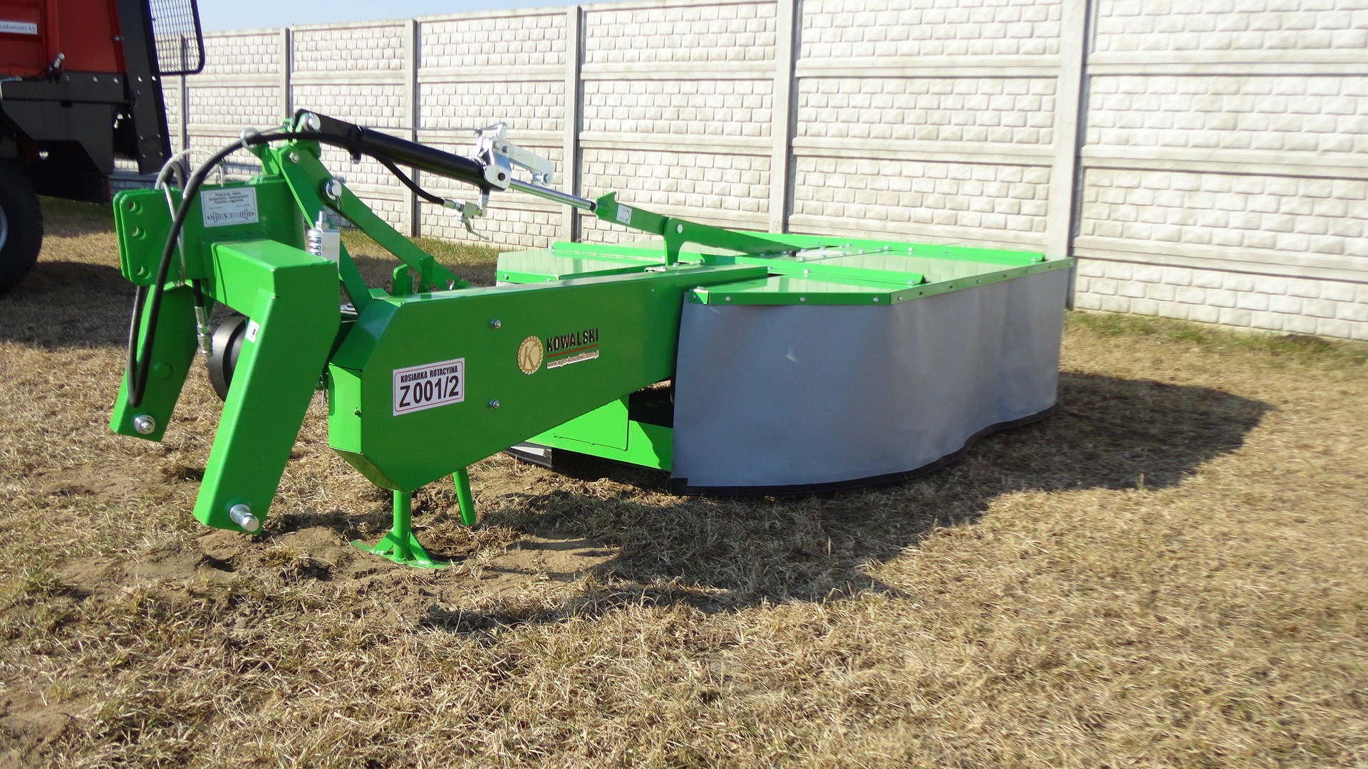 Kosiarka rotacyjna bębnowa Kuźnia 2.1m Z001/3 hydraulika, wałek WOM — zdjęcie 3