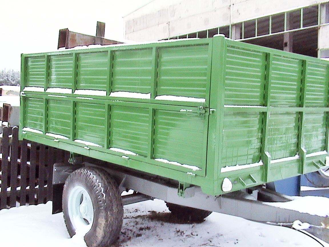 Przyczepa wywrotka jedno-osiowa 3/4 ton. — zdjęcie 2