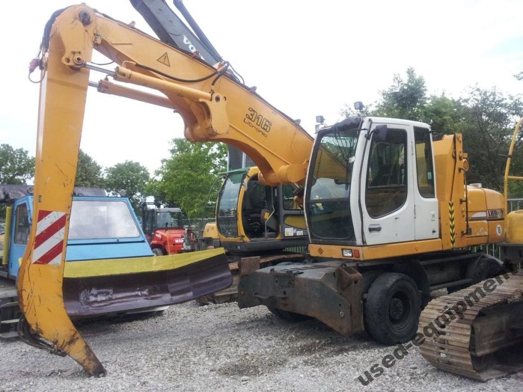 Koparka do złomu Liebherr 316 jak Fuchs 331MHL — zdjęcie 2