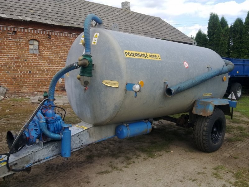 Beczkowóz Pomot, 4000L, 2003 rok, ocynk — zdjęcie 3