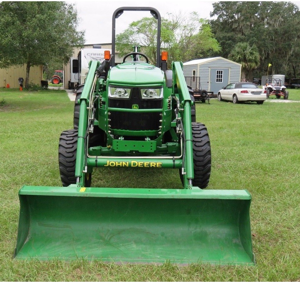   Ciągnik John Deere M405 - 2014 + ładowacz czołowy — zdjęcie 2