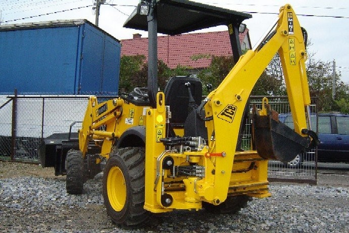 4X4 JCB MINICX. 4X4 WIDŁY DO PALET. ŁYŻKI. STAN ID — zdjęcie 4