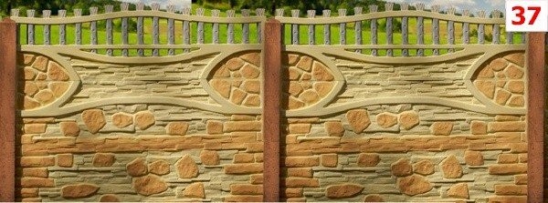 ogrodzenia betonowe, słupki, płyty, łączniki — zdjęcie 1