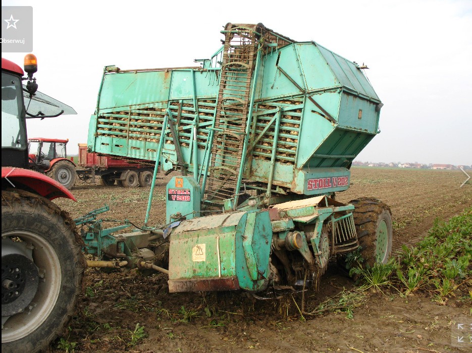 Sprzedam kombajn buraczany Stoll V202 — zdjęcie 1
