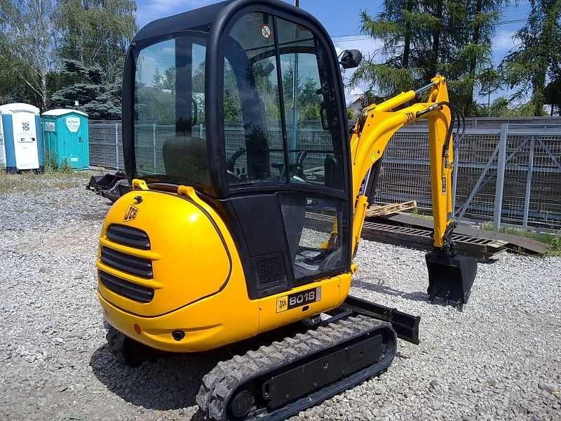 JCB 8018 2008r.  - minikoparka — zdjęcie 6