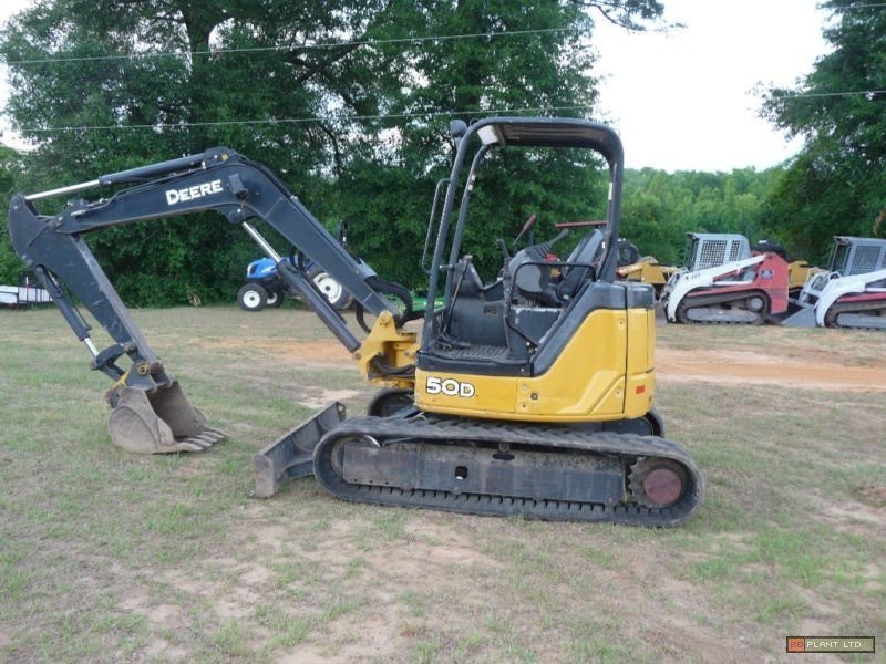 2005 John Deere 50D minikoparka — zdjęcie 2