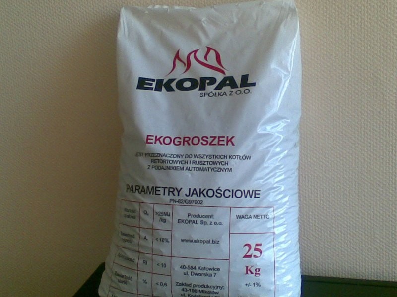 Węgiel Ekogroszek workowany — zdjęcie 2