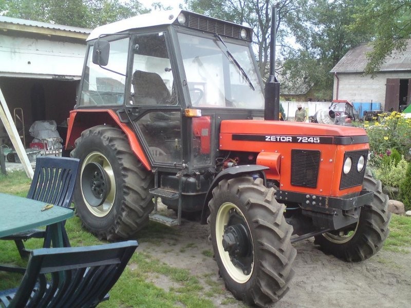 zetor 7245 1990r krajowy 1 właściciel — zdjęcie 4