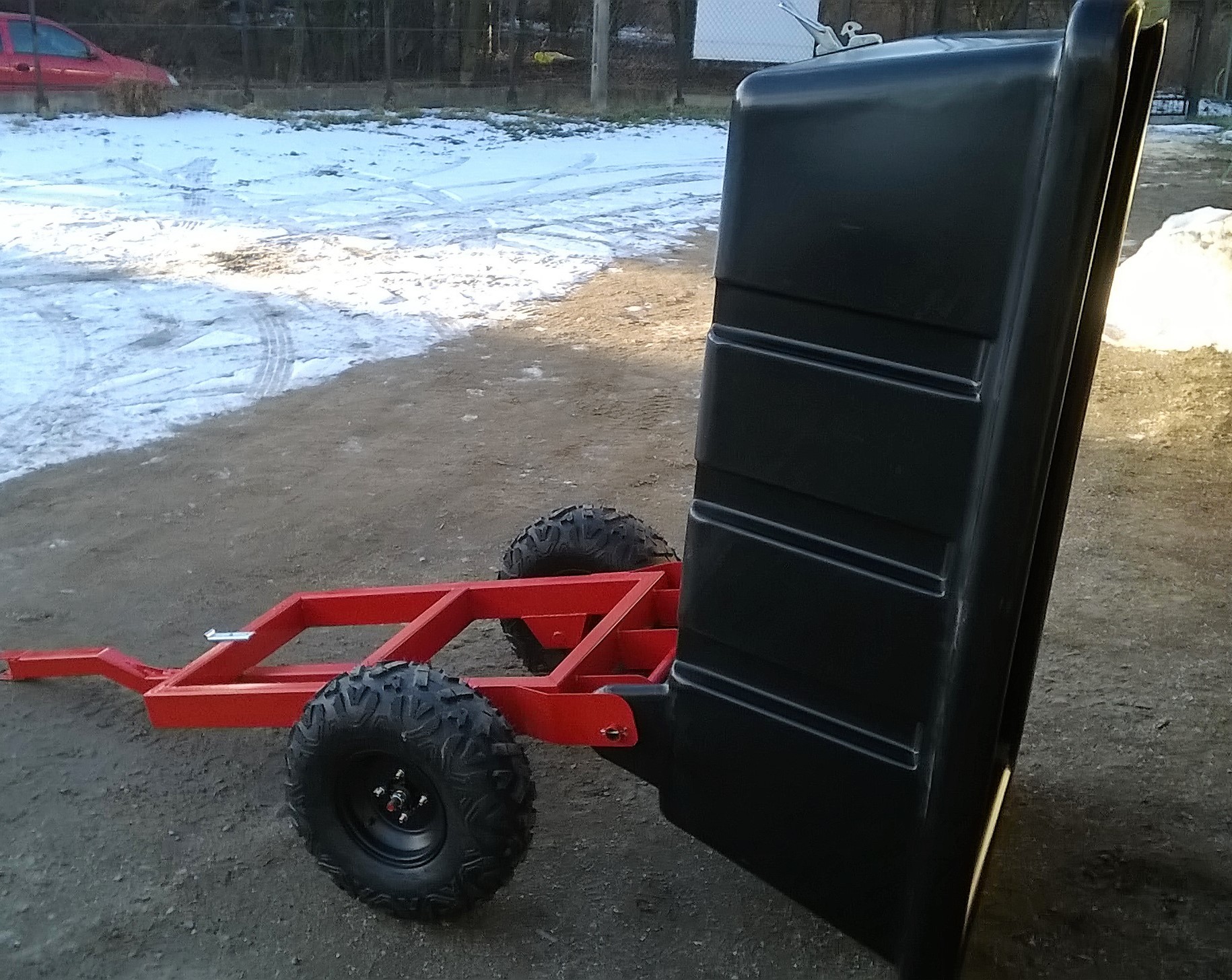 PRZYCZEPKA do ATV/ QUAD 500 L (z wywrotem)  — zdjęcie 2