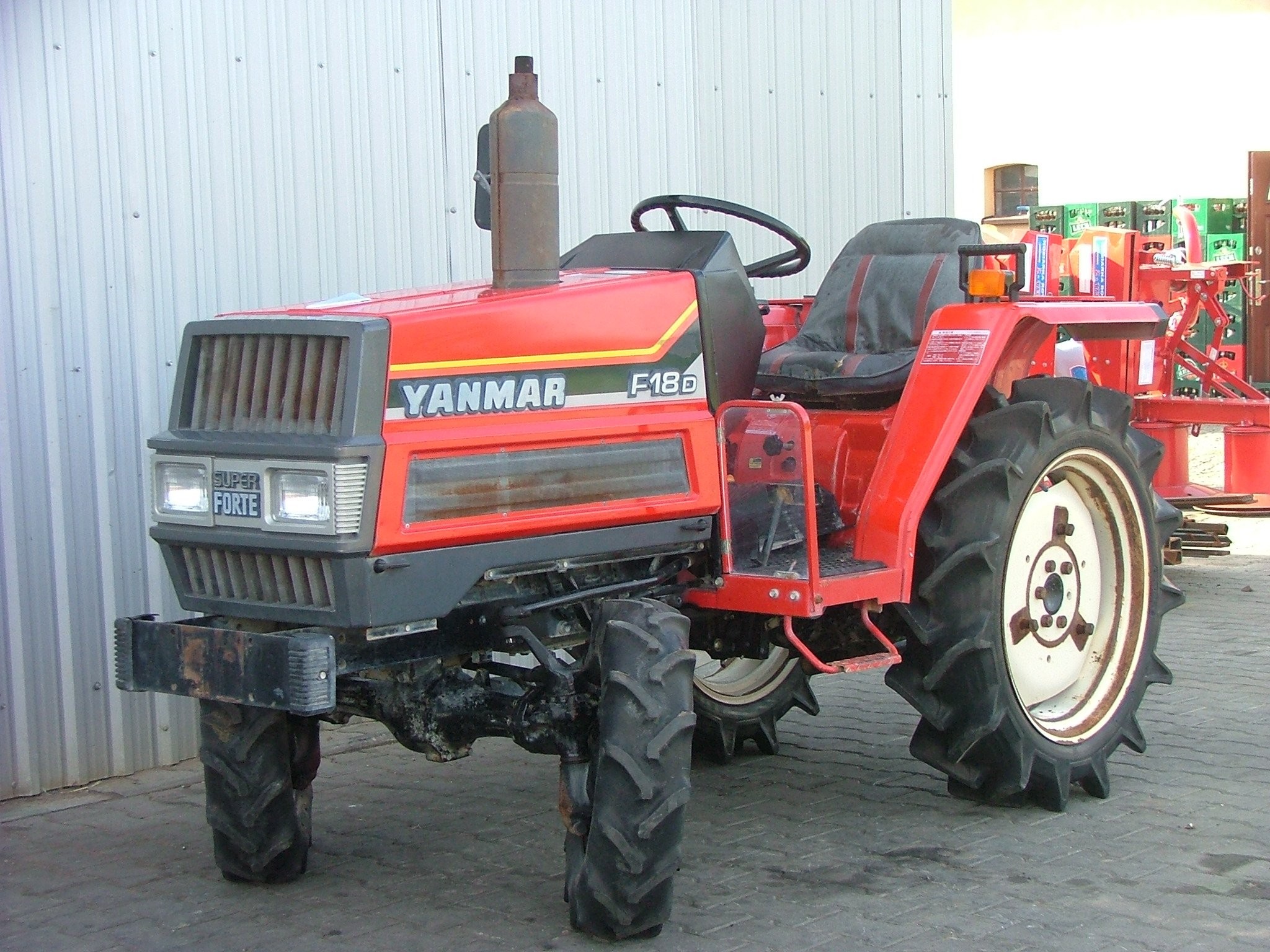 Mini Traktorek YANMAR F18D kubota iseki 18 KM4x4 — zdjęcie 2
