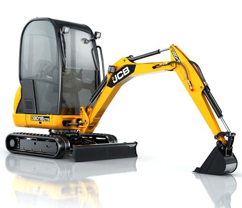 Minikoparka JCB 8018CTS z roku 2012 Nowa