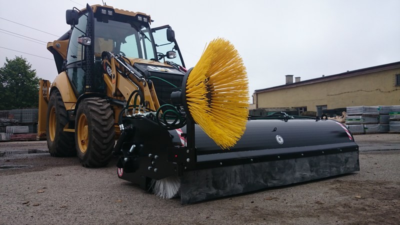 Zamiatarka do koparko-ładowarki CAT, JCB, VOLVO, KOMATSU, CASE — zdjęcie 4
