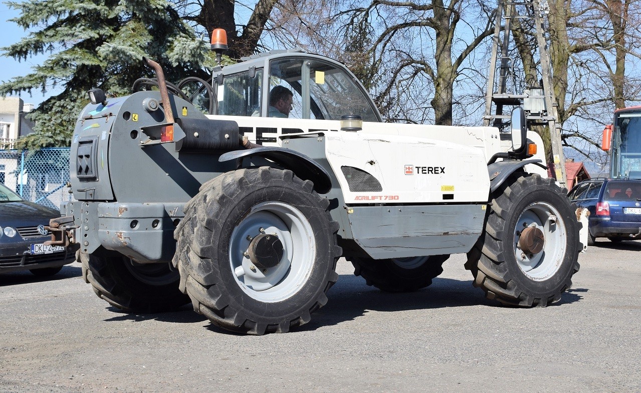 TEREX AGRILIFT 730 - KROKODYL + ŁYŻKA + WIDŁY - 2006 ROK — zdjęcie 3