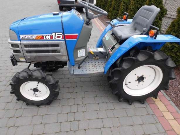  Iseki TM15 15KM 4x4 mini traktor traktorek ładowarka Kubota Yanmar  — zdjęcie 5
