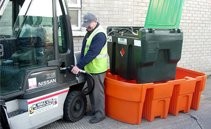 Paleta  (wanna) wychwytująca 1050l pod zbiornik 10 — zdjęcie 2