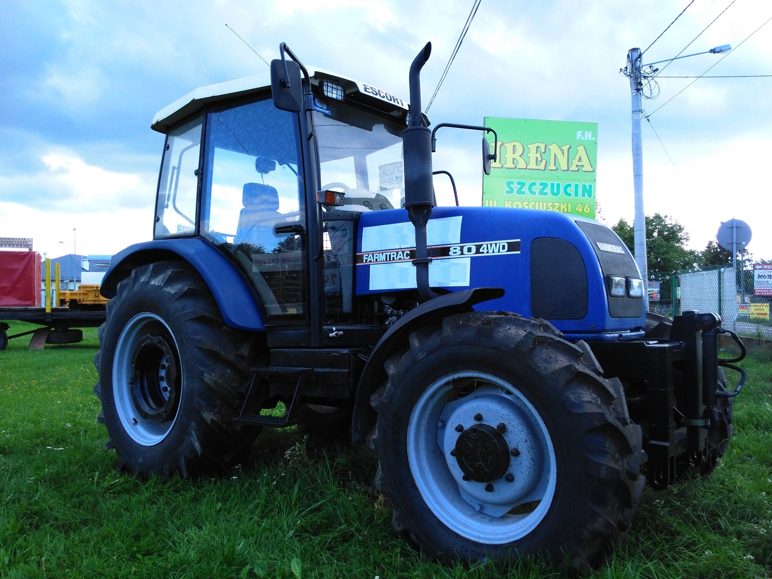 FARMTRAC 80 4WD, I właściciel, KRAJOWY, +pług, zamiana  — zdjęcie 2