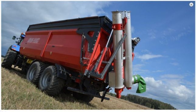 Przyczepa rolnicza Metal-Fach T935/2 – 16t Skorupowa — zdjęcie 1
