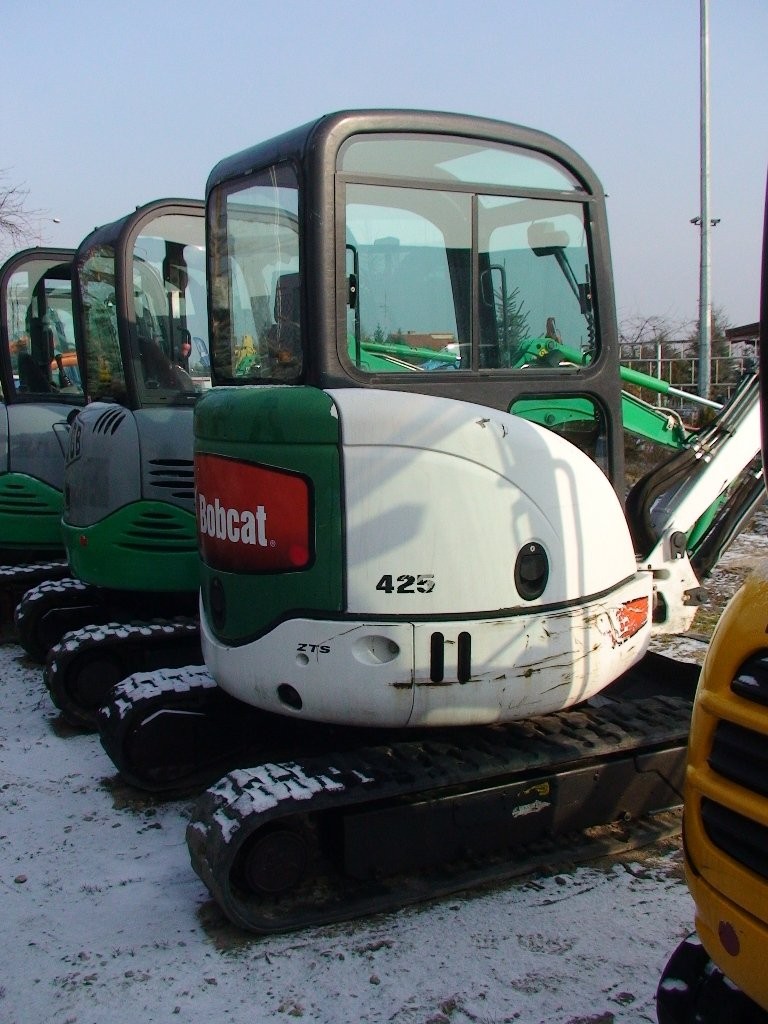 BOBCAT 425 2008 27KM KUBOTA MINIKOPARKA LESING GWR — zdjęcie 2
