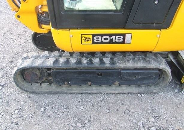 JCB 801.8, rok 2007 Minikoparka gąsienicowa — zdjęcie 2