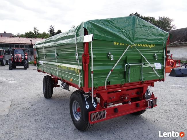 Przyczepa rolnicza 6 t PRONAR T 653/2 od ręki wyprzedaż — zdjęcie 3