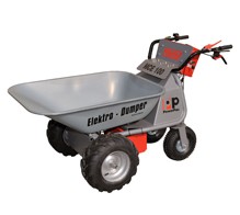 Taczka z napędem elek. i wyładunkiem - do 400 kg ! 