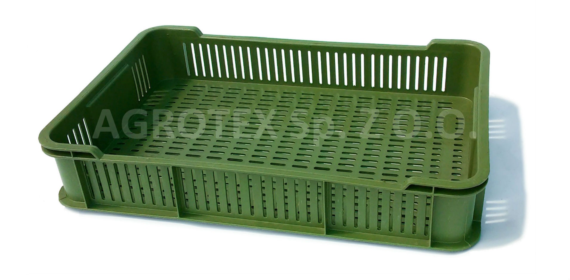 skrzynka plastikowa 10kg, (połówka, czeszka) — zdjęcie 2